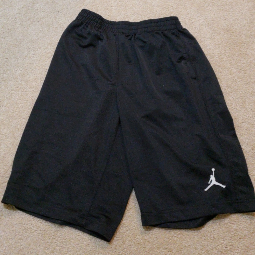 Black Jordan shorts